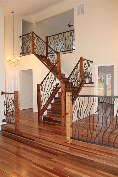 metal railing inside house|decorative metal railings for stairs.